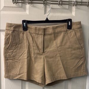 J. Crew Tan Bermuda Shorts Classic Cotton Blend